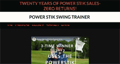 Desktop Screenshot of powerstik.com